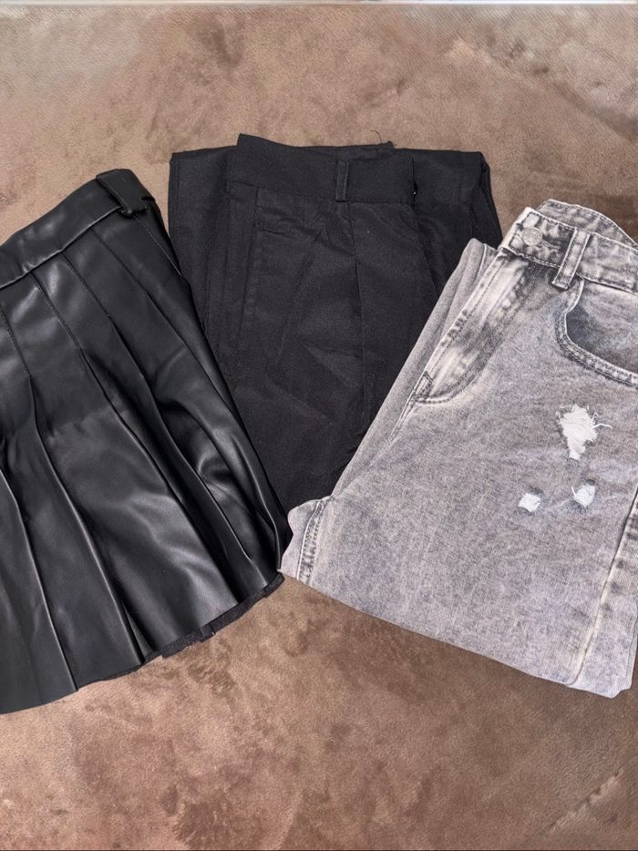 Lot de 3 vêtements femme taille 34 en très bon état