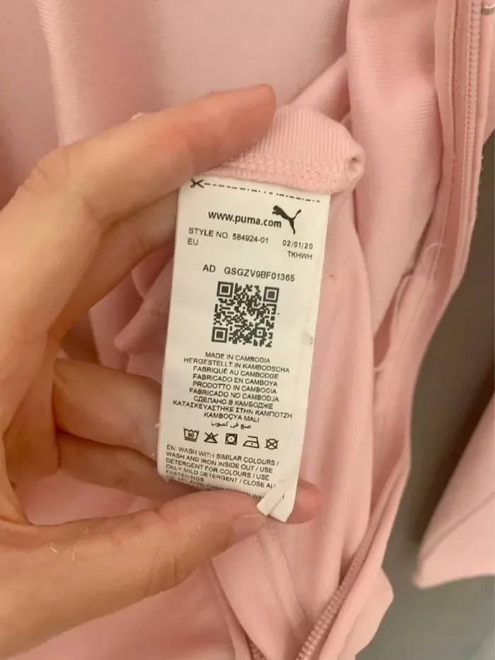 Veste Puma 11-12ans rose - photo numéro 8