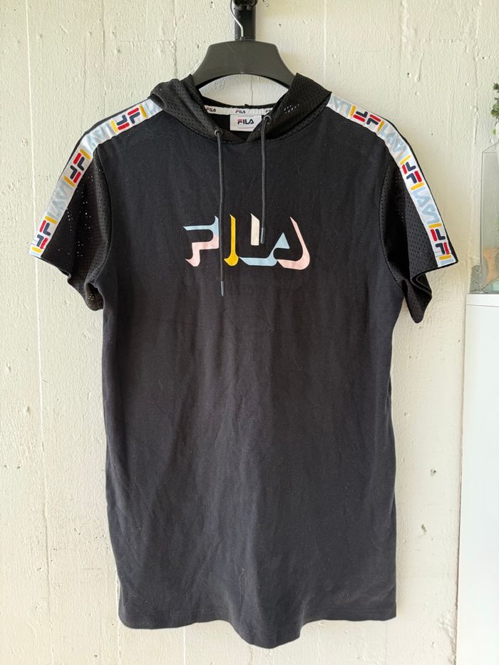 robe à capuche et cordon Fila authentique - photo numéro 9