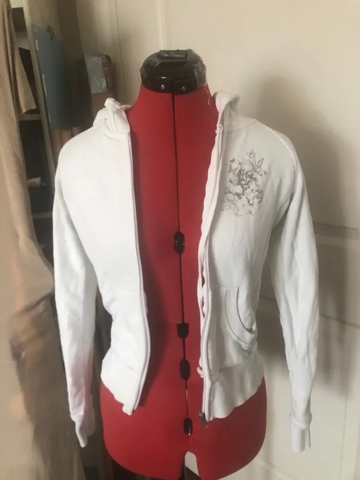 Sweat à capuche cache-cache T36 femme 👚 - photo numéro 2