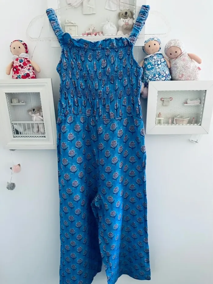 Combinaison bleu Zara