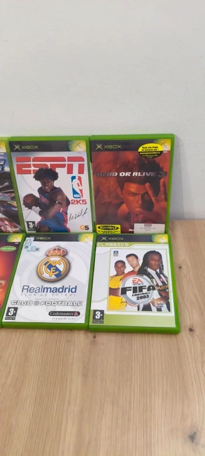 Lot jeux Xbox original - photo numéro 2