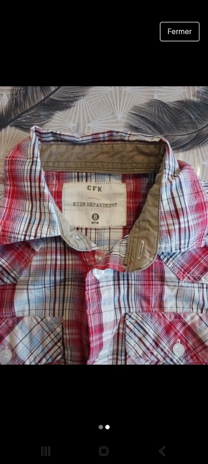 Chemise 8 ans - photo numéro 2