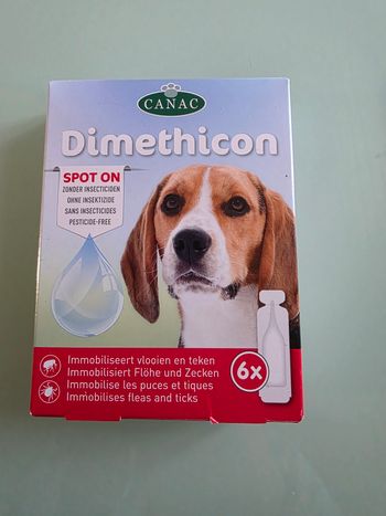 Pipette contres les tiques et les puces 