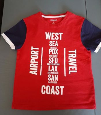 Tshirt manches courtes 8ans