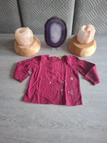 T-shirt a manche longue taille 18 mois