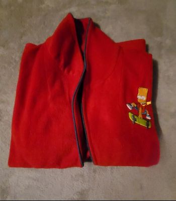 Robe de Chambre Rouge les Simpsons taille
5ans