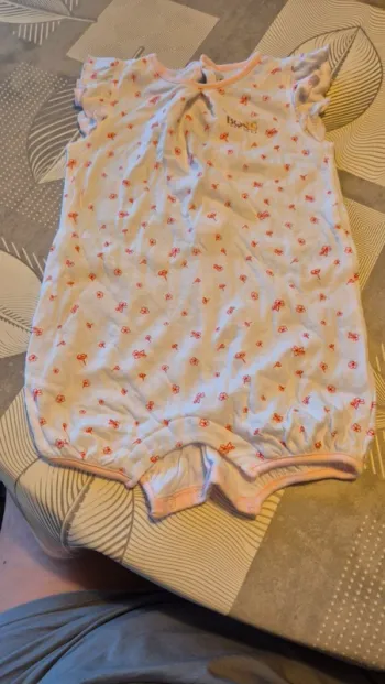 Combinaison short fille