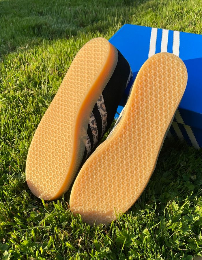 Adidas Originals Gazelle Black White Gum - photo numéro 7