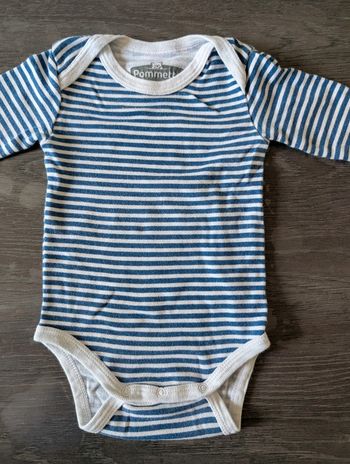 Body manches longues rayé