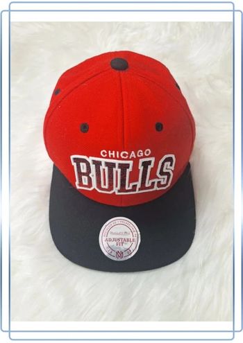 Casquette mitchell and ness NBA chicago bulls / ajustable - brodé (440)