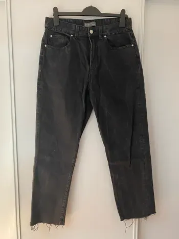Jean noir mom taille 42