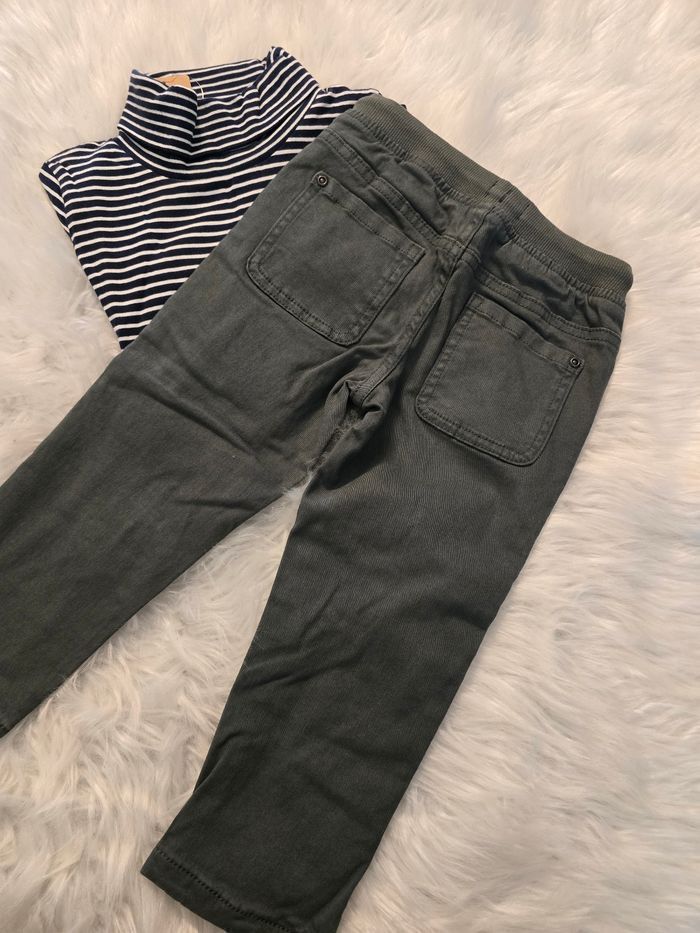 Neufs (non portés)🏷 🤩😍💙💙 superbe ensemble sous pull et pantalon doublé  36mois/3ans garçon🤩😍💙💙💙👌👌👌👌 - photo numéro 3