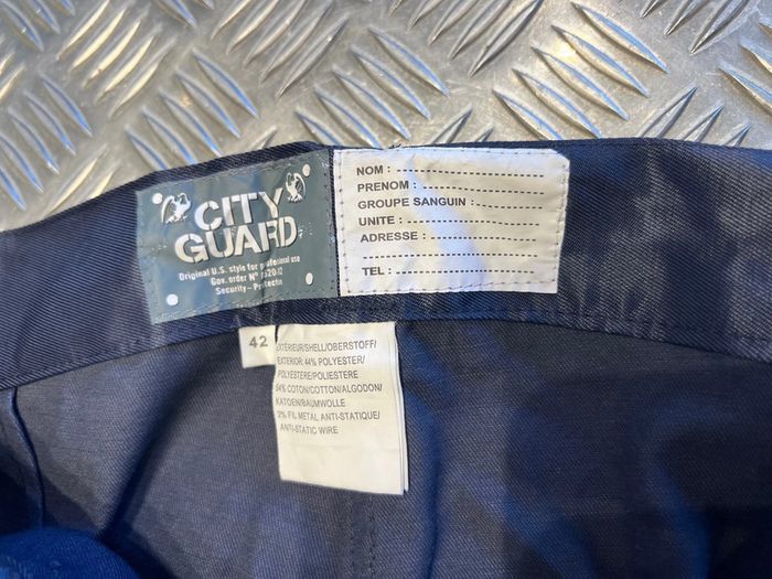 pantalon intervention anti-statique cityguard 1057 taille 42 neuf - photo numéro 4