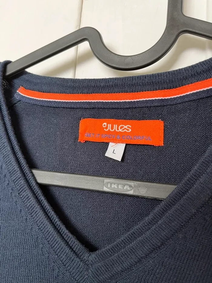 Pull bleu marine Jules - photo numéro 2