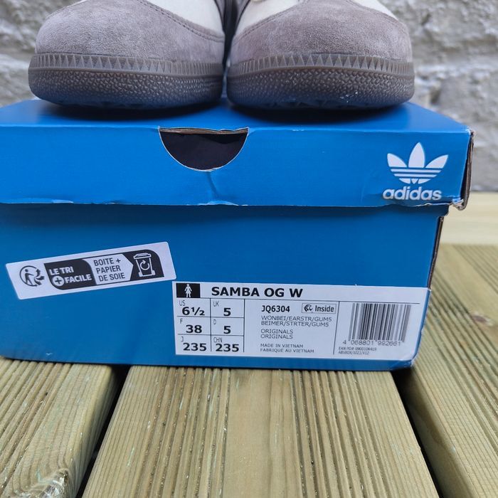 Adidas Samba OG Wonder beige Earth Strata - photo numéro 7