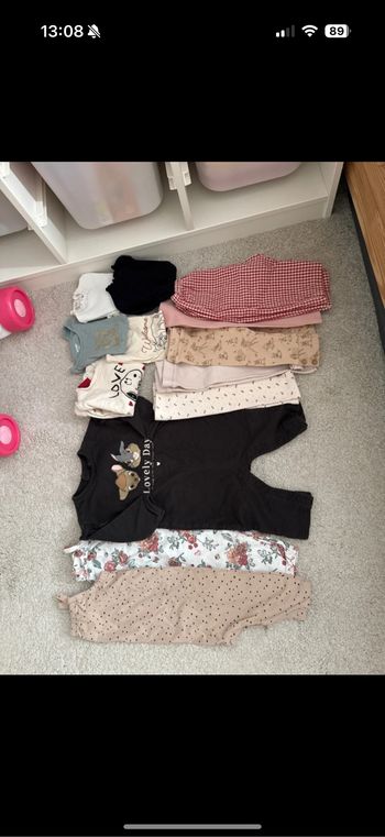 Lot habits fille 9M