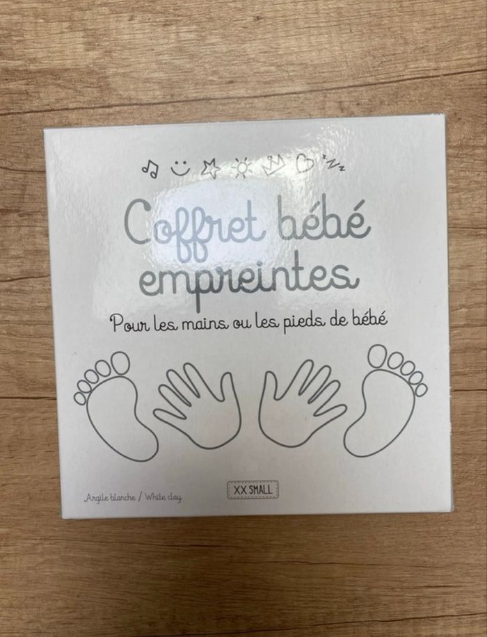 Coffret bébé empreintes - photo numéro 2
