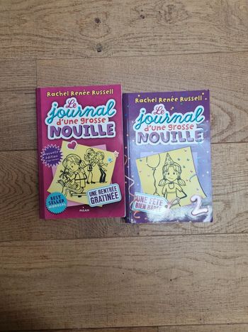 Lot de 2 livres Le journal d'une grosse nouille