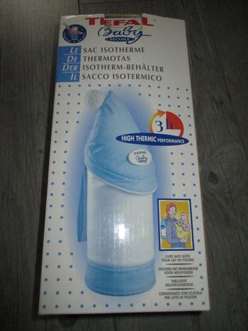 sac isotherme biberon ou petits pots Tefal baby