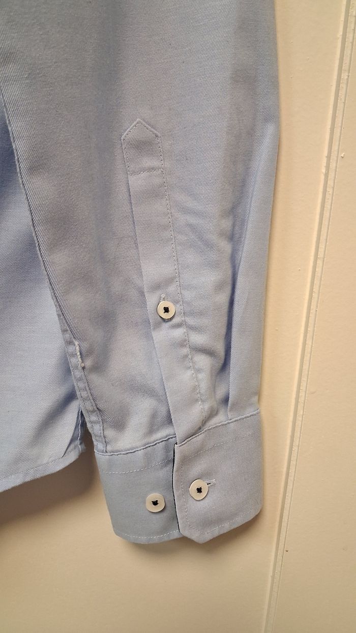 Chemise Seidensticker slim bleu clair taille S 38 - photo numéro 6
