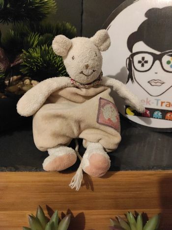 Doudou Plush Myrtille Et Capucine Moulin Roty Mouchoir Plat #geektradedoudou