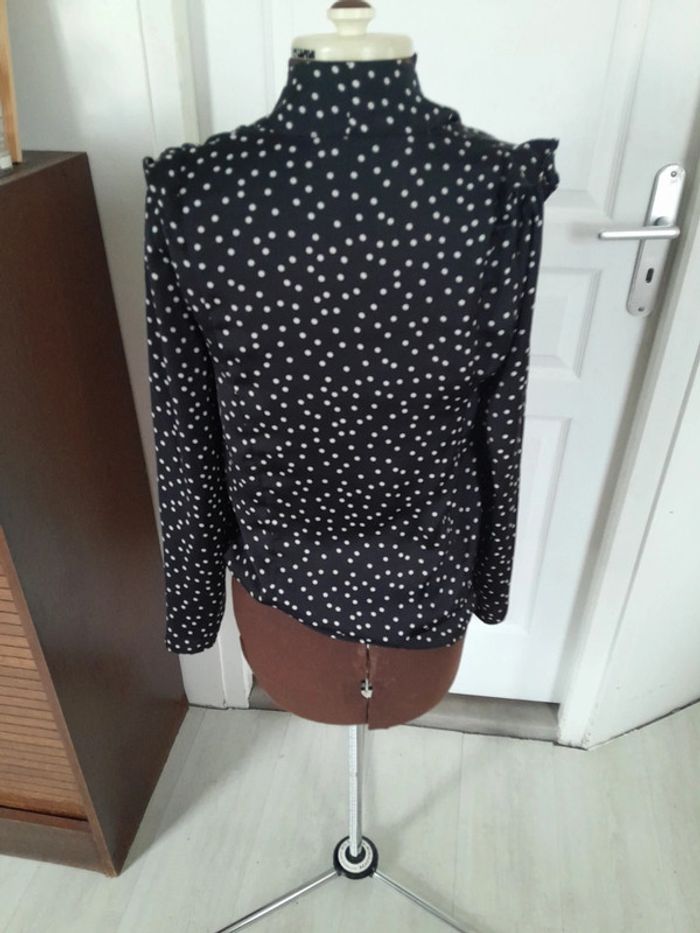 Petit blouse naf naf avec cravate - photo numéro 2