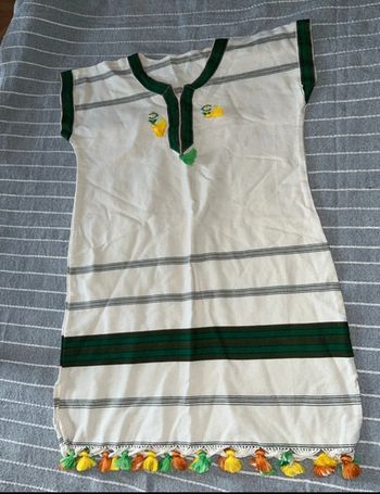 : Robe berbère artisanale 10 ans – Épaisse & faite main