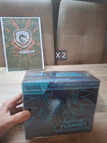 2 protections souple etb Pokémon de qualité premium résistante FireMint
