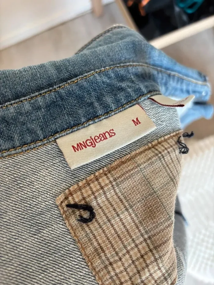 Veste en jeans légère taille S - photo numéro 7