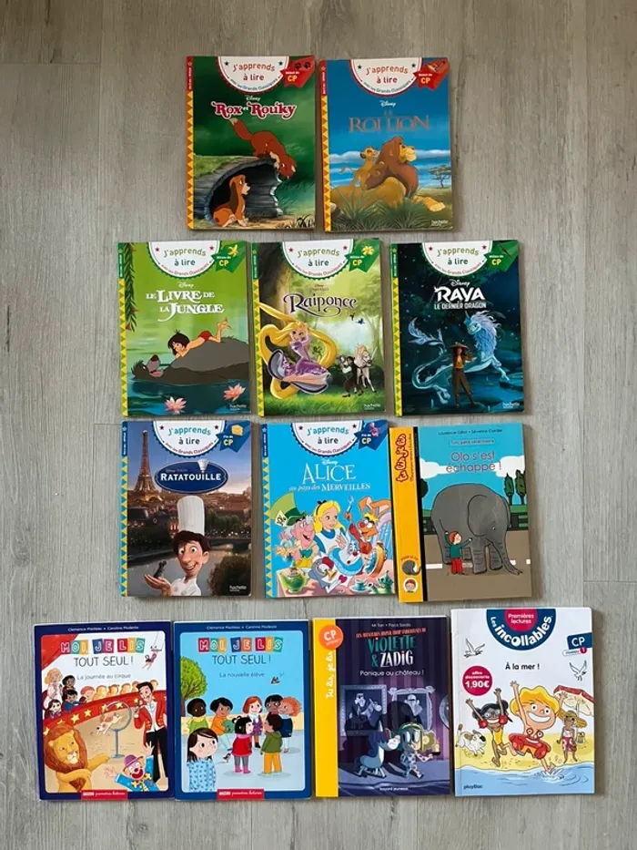 J’apprends à lire Disney cp