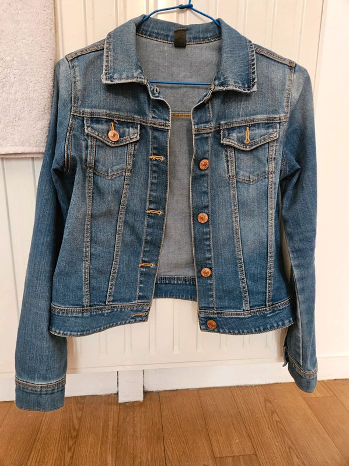 Veste en jeans Zara kids fille - photo numéro 2