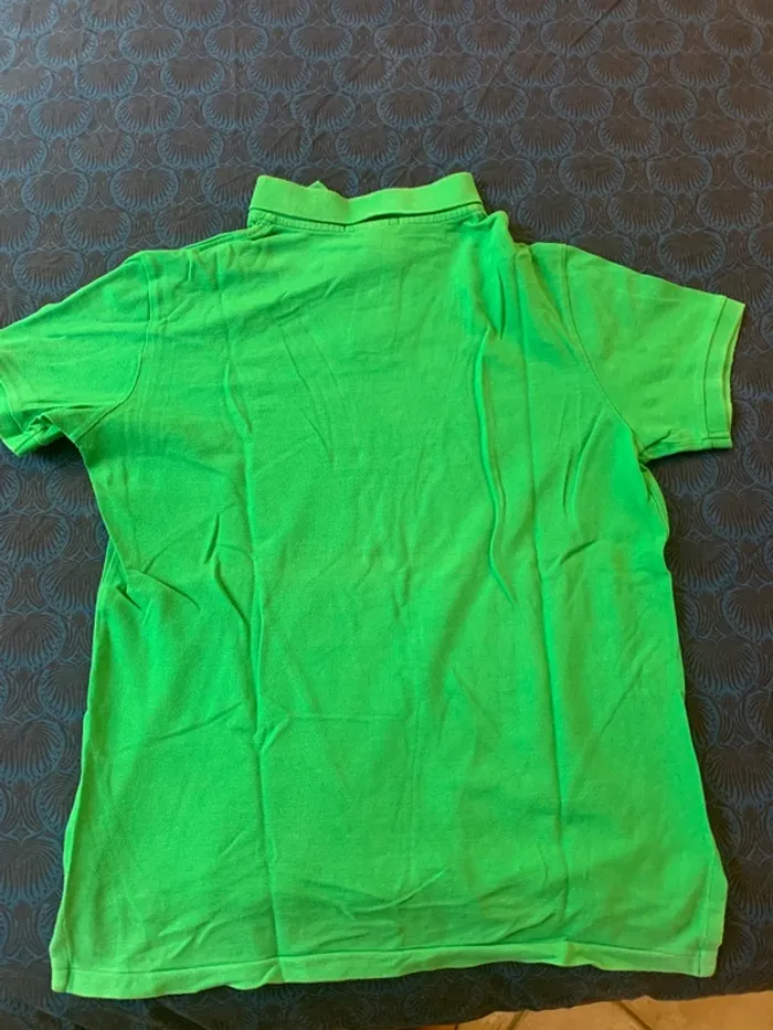 Polo Ralph Lauren manches courtes vert taille L - photo numéro 4