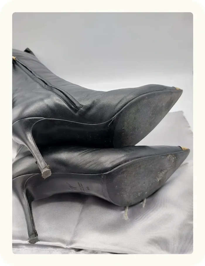 Bottes hautes cuir Simmi london - photo numéro 5