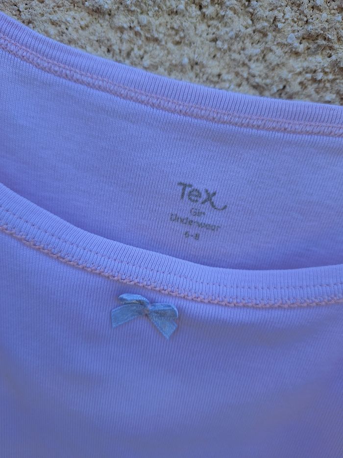 👚 Caraco / Top à fines bretelles Tex 6/8 ans - photo numéro 4