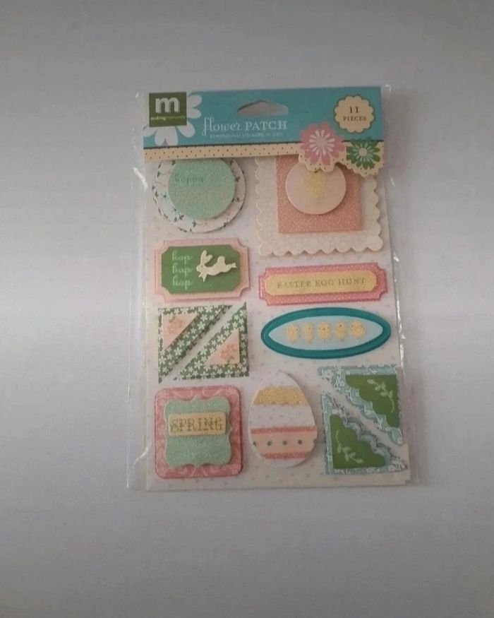 Stickers neufs en 3D