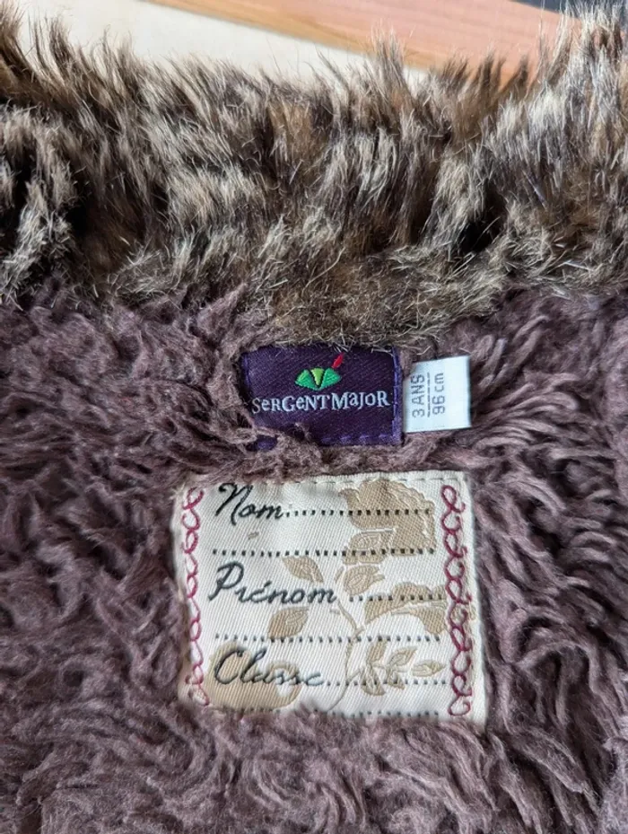 Parka chaude 3 ans sergent major - photo numéro 2