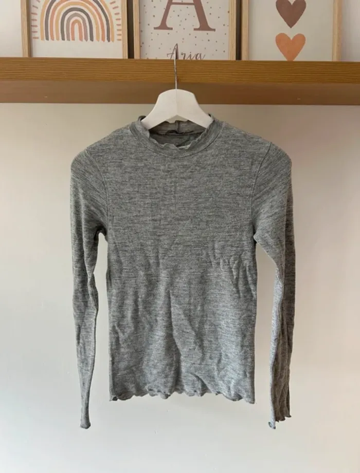Haut longues manches Stradivarius taille S