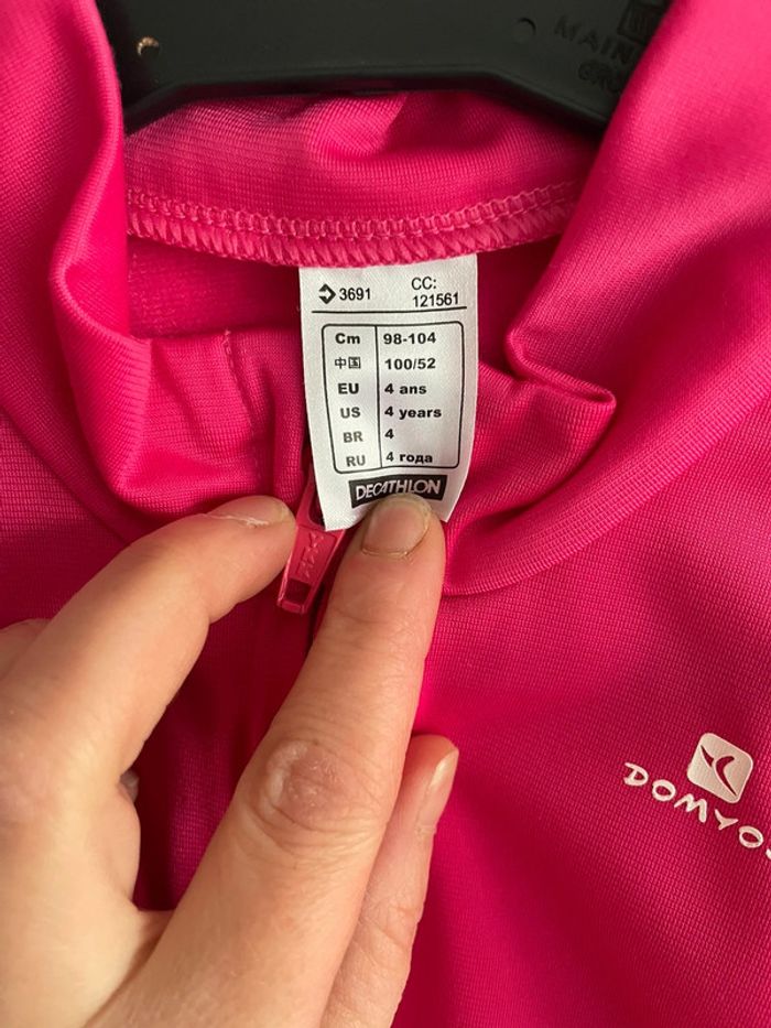 Veste décathlon taille 4 ans - photo numéro 3