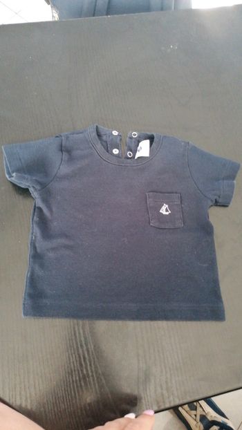 Tee shirt petit bâteau 6 mois
