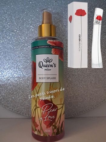 Brume corporelle/capillaire Prady Pear in love inspiré de Kenzo by Flower