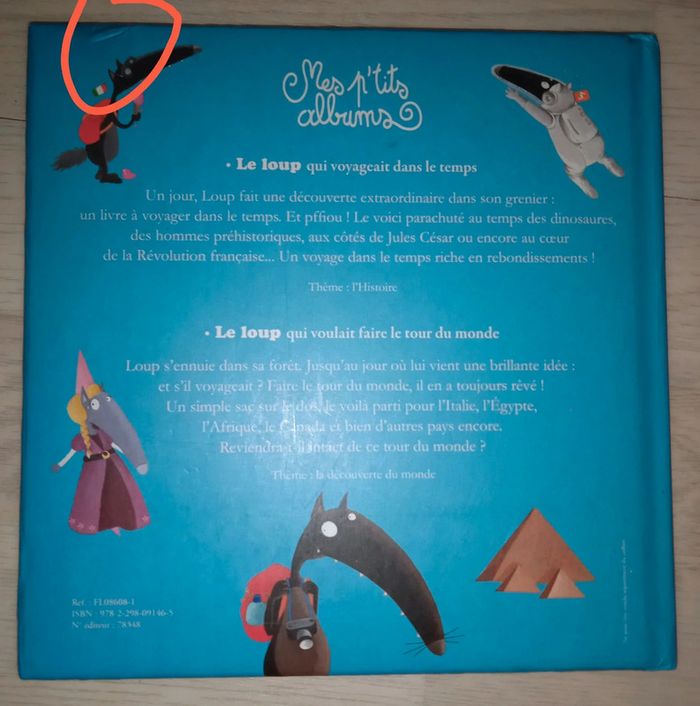 Livre "Mes histoires de Loup" 🐺 - photo numéro 2