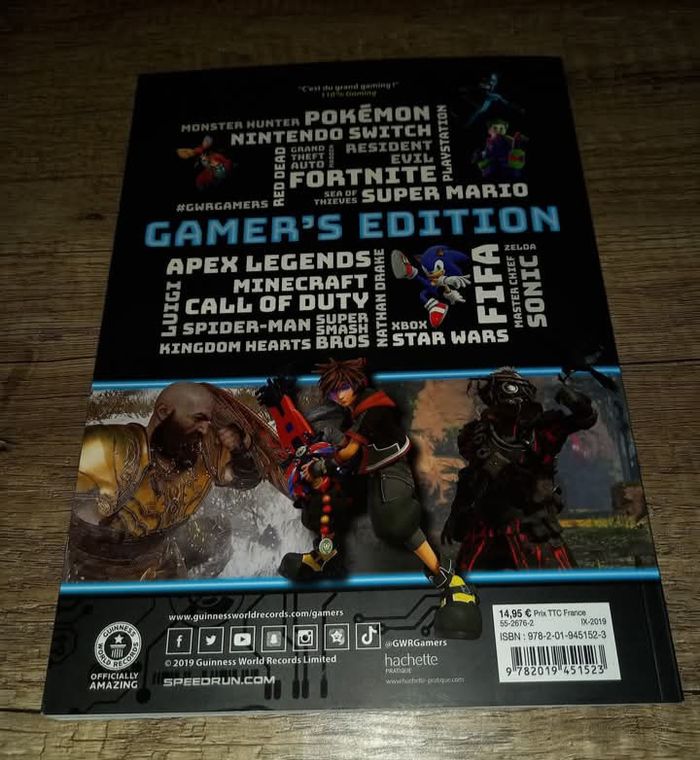 Guinness World records gamer's édition 2020 - photo numéro 2