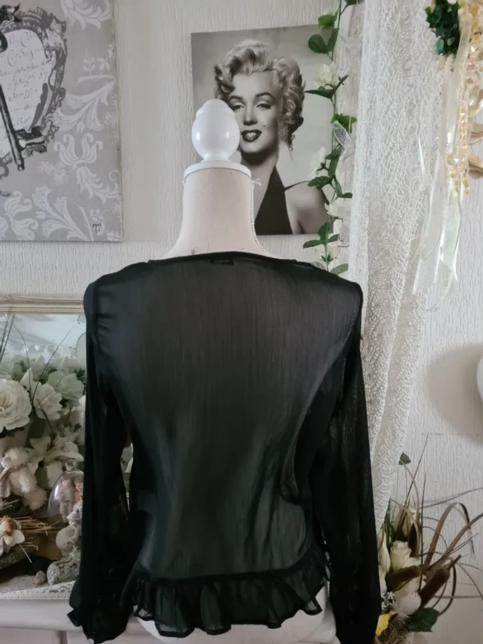 Jolie blouse noire Pimkie Taille 36 - photo numéro 3
