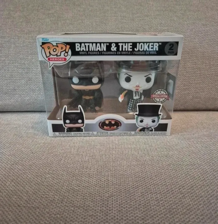 Figurine POP Batman et Joker 2 pack