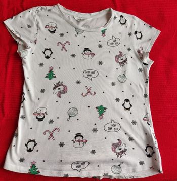 T shirt imprimé "Noël"