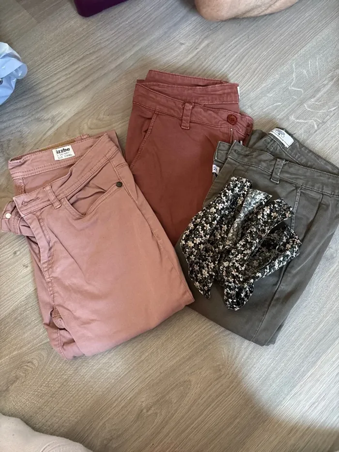 Trio de pantalons