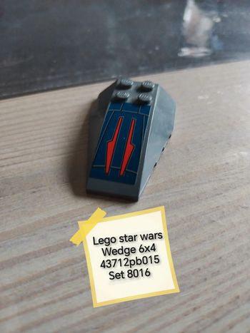 Lego star wars wedge 6x4 Set 8016