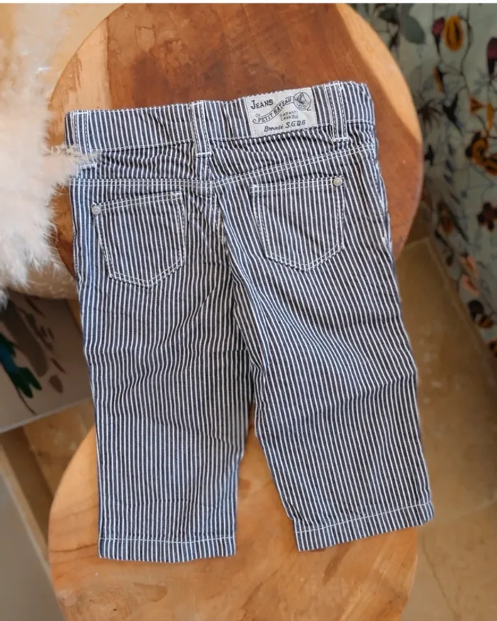 Jean rayé - Petit bateau - photo numéro 2