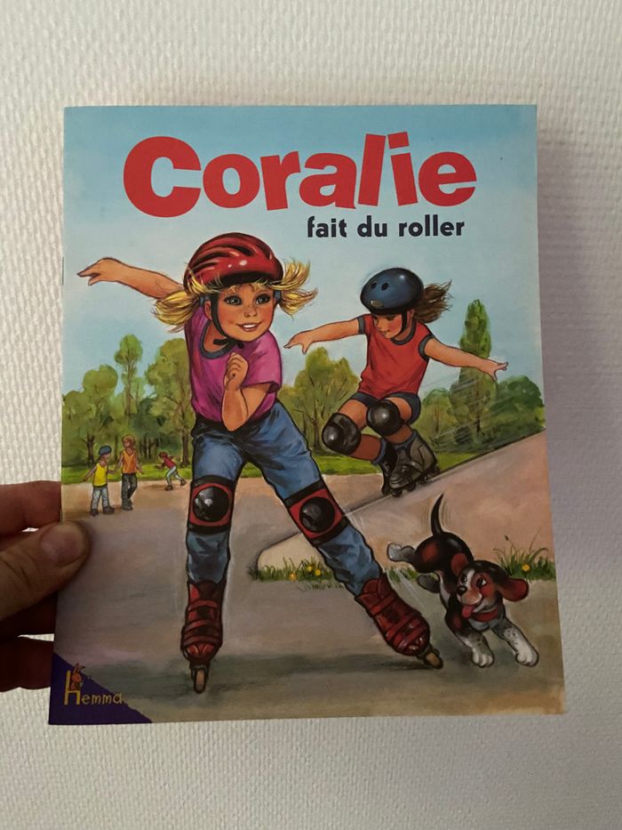 livre coralie fait du roller